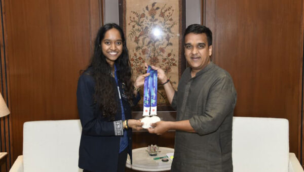 Gujarat Shooter Elavenil Valarivan Honoured with ₹1.33 Crore for Asian Games Success