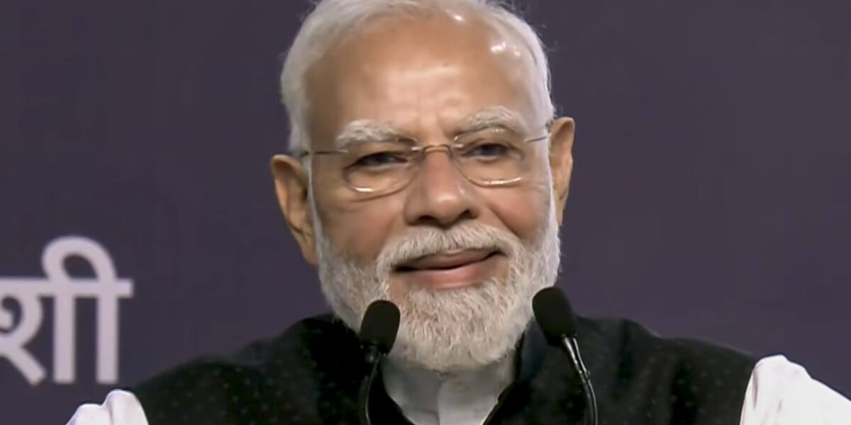 PM Modi Urges Youth to Think Big, Build Global Indian Brands