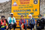 Six Vadodara Runners Complete Tough 72-Km Khardung La Challenge in Ladakh