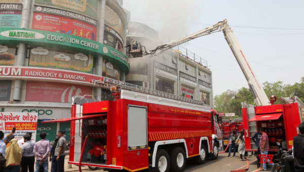 Ahmedabad Fire Brigade Integrated with 112 Emergency Helpline, GPS Tracking to Speed Up Response