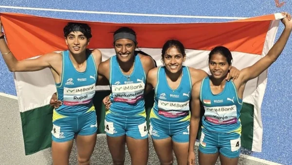 India Win Gold in Women’s 4x400m Relay at Asian Games 2026