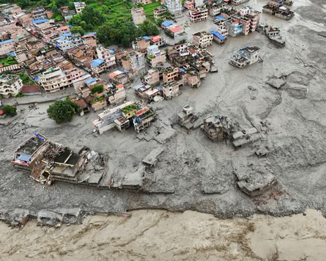Nepal Flood Disaster: Bridges Washed Away, Hundreds of Homes Destroyed