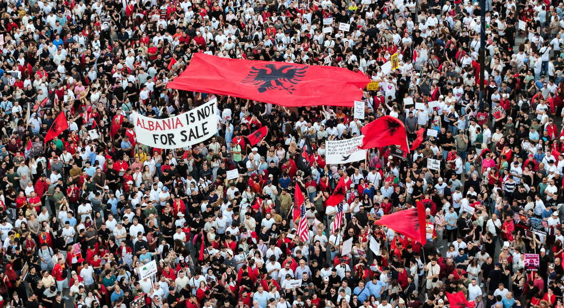 Albania’s ‘Flamingo Revolution’: Youth Protesters Demand PM Edi Rama’s Resignation