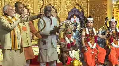 PM Modi Invokes ‘Ram Rajya’ at Dussehra Event, Calls for National Unity