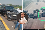 Rahul Gandhi’s Convoy Meets With Accident on Purvanchal Expressway, Congress Leader Safe