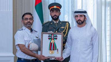 Indian Pilot Captain Smit Machchhar Honoured with UAE’s Order of Zayed II for Bravery